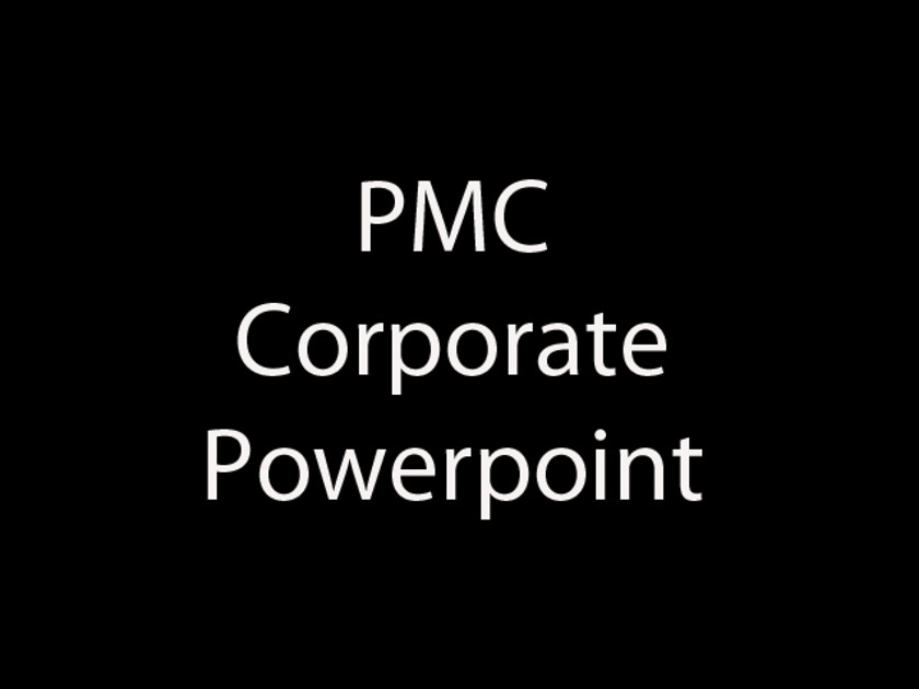 PMC CORPORATE POWERPOINT 2011v6